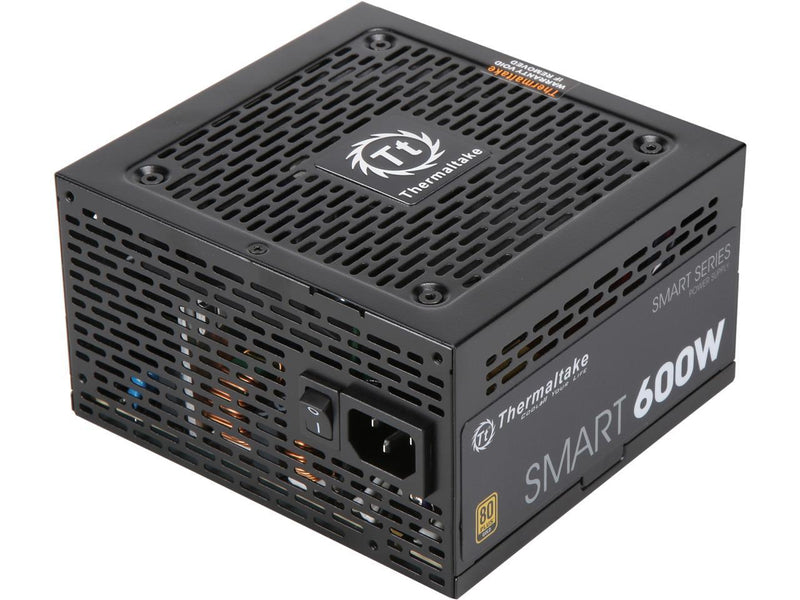 Thermaltake PS-TTP-0600NNFAGU-1 600 W ATX12V 80 PLUS GOLD Certified Non-Modular