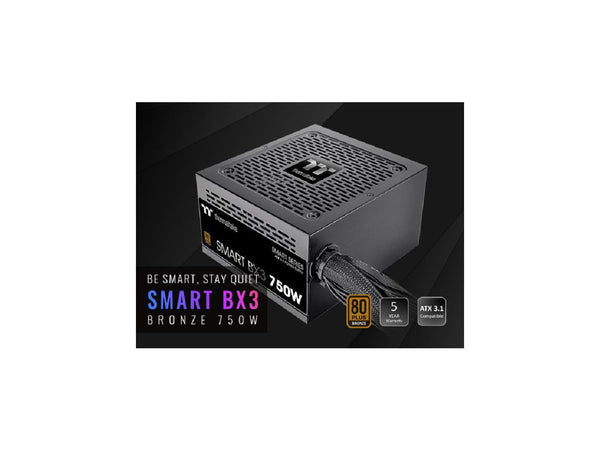 Thermaltake Smart BX3 750W 80Plus Bronze ATX 3.1 Standard Power Supply;