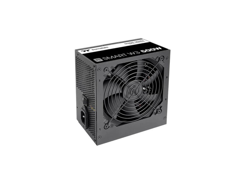 Smart W3 Series 80Plus Certified 500W Power Supply; ATX v3.1 Spec; 120mm FDB