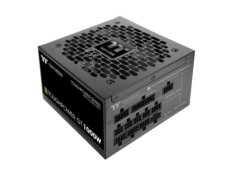 Thermaltake Toughpower GT 1000W; ATX 3.1; Native PCIe 5.1 12V-2x6; Full Modular;