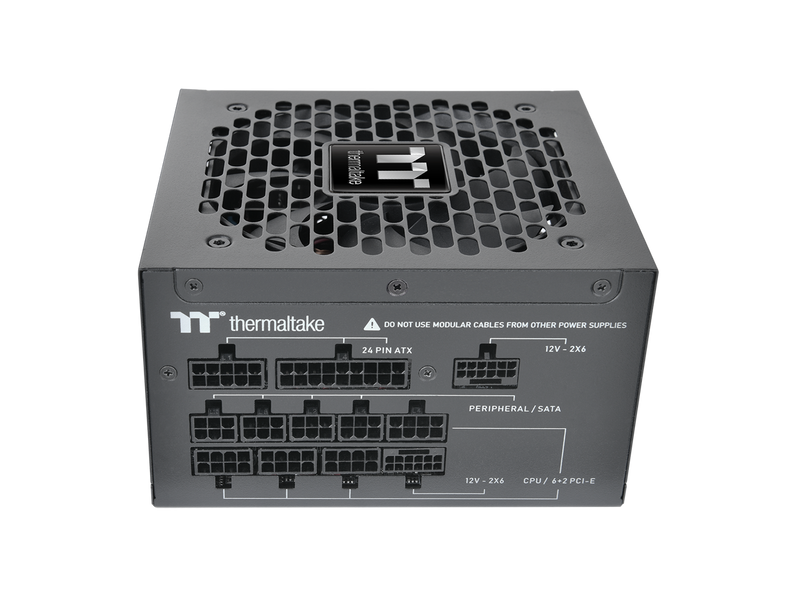Thermaltake Toughpower GT 1200W; ATX 3.1; x2 Native PCIe 5.1 12V-2x6; Full