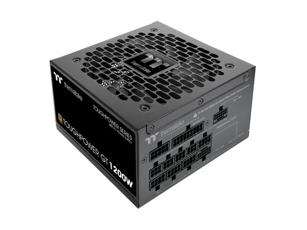 Thermaltake Toughpower GT 1200W; ATX 3.1; x2 Native PCIe 5.1 12V-2x6; Full