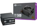Cooler Master MWE Bronze 500 80+ Bronze 500W PSU with 120mm Silencio FB
