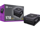 Cooler Master V750 Gold V2 Full Modular,750W, 80+ Gold Efficiency, Semi-fanless