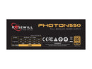 ROSEWILL Gaming 80 Plus Gold 550W Power Supply / PSU, PHOTON Series Full