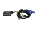 Rosewill RKV-17001 2-Port USB Cable KVM Switch with Audio