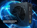 Rosewill CS-1000M  PCIE 5.0, 80 GOLD Full Modular Gaming Power Supply, 12VHPWR