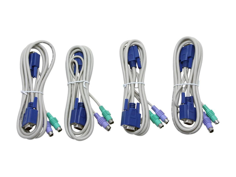 StarTech.com SV411K 4 Port PS/2 StarView KVM Switch Kit with Cables