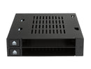 ICY DOCK Dual Bay 2.5 to 3.5 SATA / SAS SSD/ HDD Trayless Hot-swap Dock / Mobile