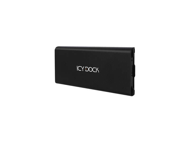 ICY DOCK ICYNano MB861U31-1M2B Aluminum & Plastic M.2 Black 1 x M.2 PCIe NVMe