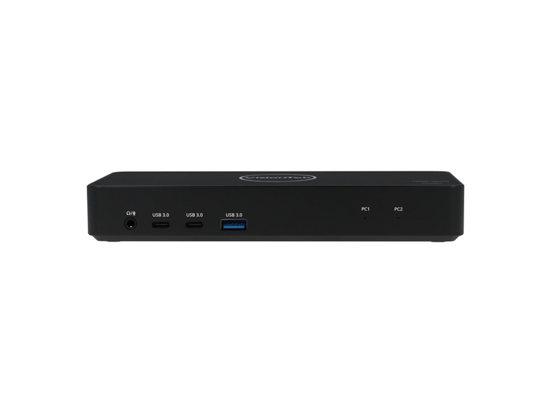 VisionTek VT2900 USB-C Dual System KVM Docking Station w/ 100W Power Delivery