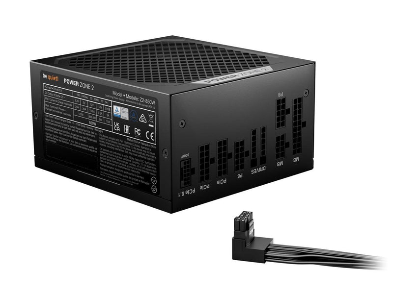 be quiet Power Zone 2 850 W ATX12V 3.1 80 PLUS® Platinum and Cybenetics Platinum
