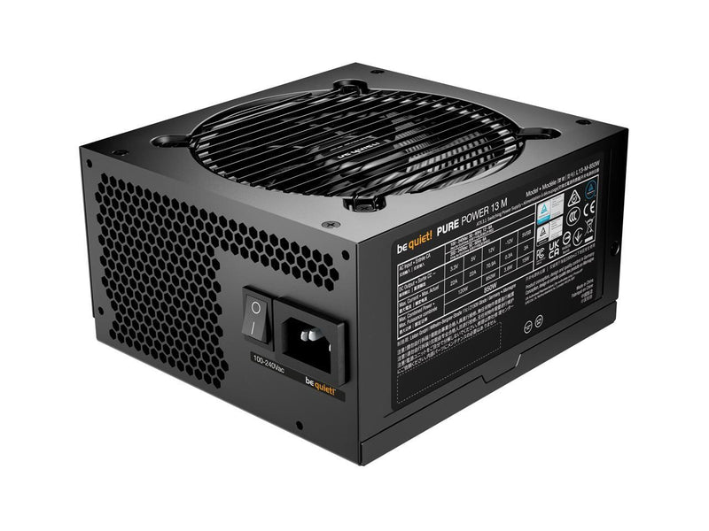 be quiet! Pure Power 13 M 850W Modular Power Supply I 80 Plus® Gold I ATX 3.1 I