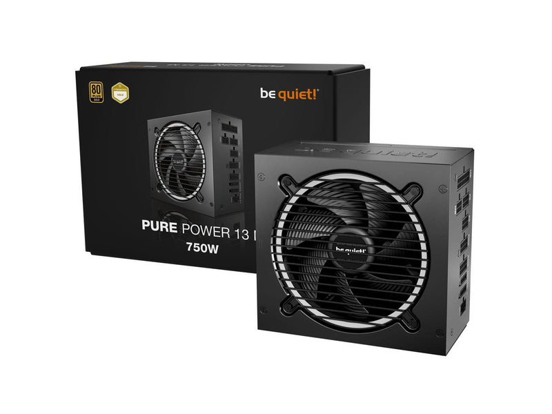 be quiet! Pure Power 13 M 750W Modular Power Supply I 80 Plus® Gold I ATX 3.1 I
