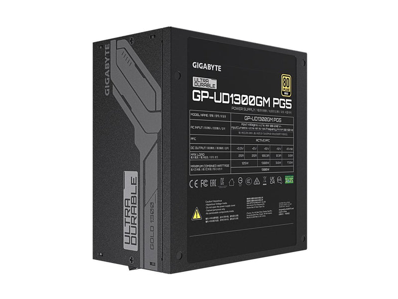 GIGABYTE GP-UD1300GM PG5 1300W 80 Plus Gold Certified Fully Modular Power Supply