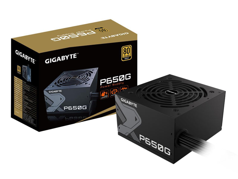 GIGABYTE P650G 650W 80 Plus Gold Certified Power Supply