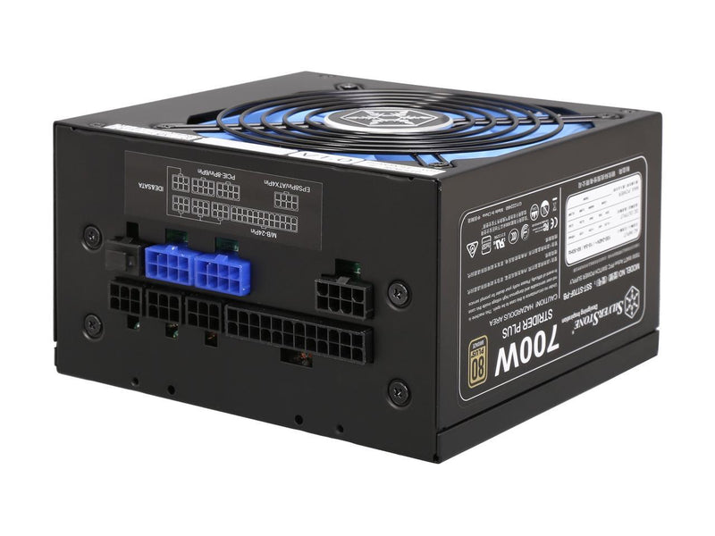 SilverStone ST70F-PB 700 W ATX12V / EPS12V 80 PLUS BRONZE Certified Full Modular