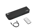 SIIG CE-KV0D11-S1 4x1 DisplayPort 4K KVM USB 3.0 Switch with Remote Control