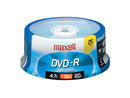 maxell 4.7GB 16X DVD-R 25 Packs Spindle Disc Model 638010