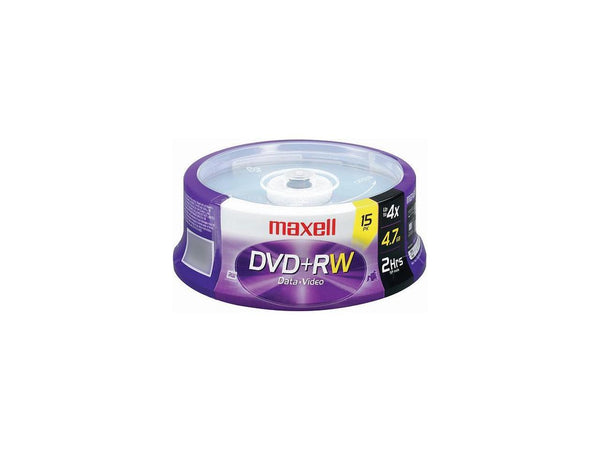 maxell DVD+RW 15-Pack Disc Model 634046