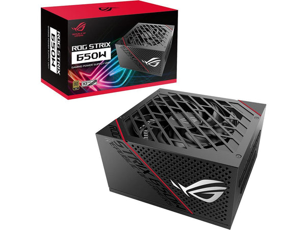 ASUS ROG Strix 650 Full Modular 80 Plus Gold 650W ATX Power Supply with