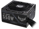 ASUS TUF GAMING 550W Bronze PSU, Power Supply(Axial-tech fan design, Dual