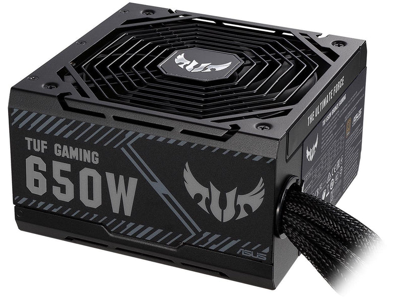 ASUS TUF GAMING 650W Bronze PSU, Power Supply(Axial-tech fan design, Dual
