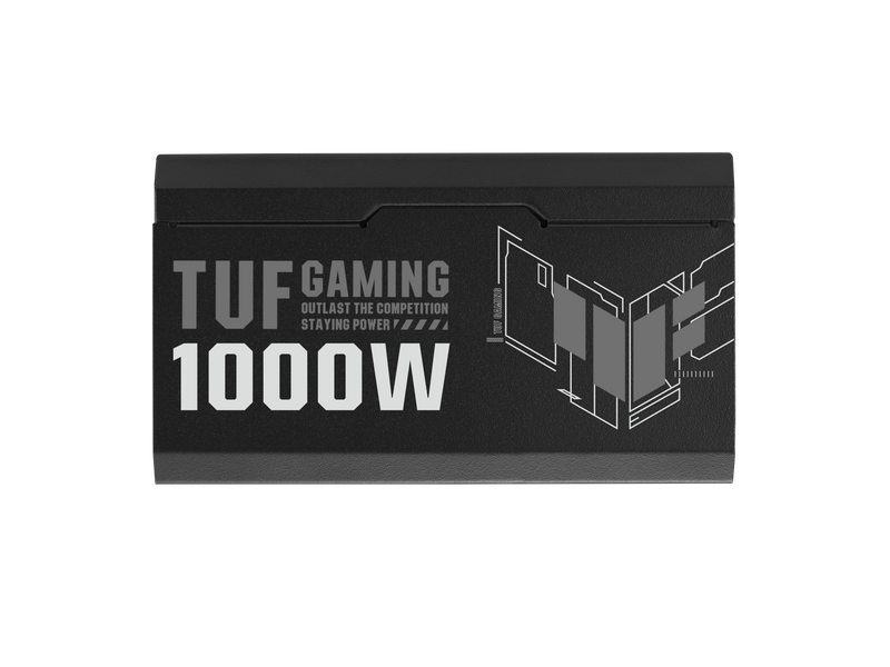 ASUS TUF Gaming 1000W Gold (1000 Watt, ATX 3.0 Compatible Fully Modular Power