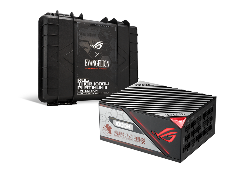 ROG Thor 1000W Platinum II EVA Edition (1000 Watt, Fully Modular Power Supply,