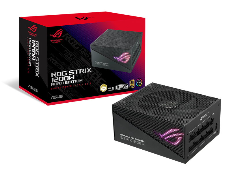 ASUS ROG Strix 1200W Gold Aura Edition (Fully Modular Power Supply, 80+ Gold