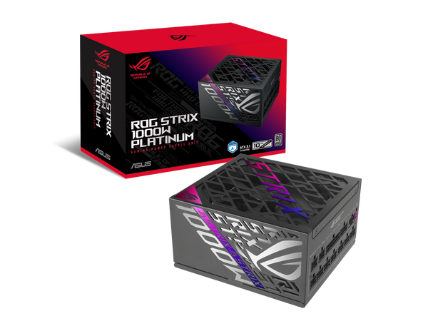 ASUS ROG Strix 1000W Platinum (Fully Modular Power Supply, 80 Plus Platinum