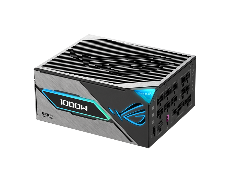ASUS ROG Thor 1000W Platinum III PSU (80 PLUS Platinum Certified, ATX 3.1, GaN