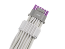 ASUS ROG Equalizer White Edition 12V-2x6 PCIe Cable (ATX 3.1 & PCIe 5.1, Load