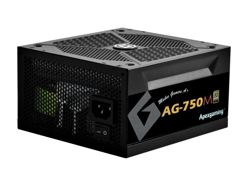 New 2020 80+ Gold Certified Fully Modular 750W High Performance Gaming