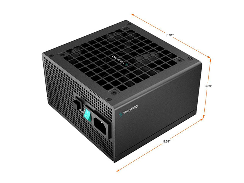 Deepcool PQ650M R-PQ650M-FA0B-US 650 W ATX12V V2.4 80 PLUS GOLD Certified Full