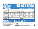 Athena Power AP-U1ATX5020FEP8 500W 1U Single Standard Length (200mm)