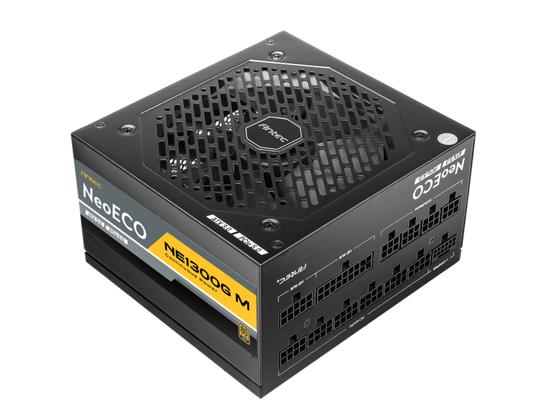 ANTEC NeoECO Series NE1300G M ATX3.0, 1300W Full Modular PSU, 80 PLUS Gold
