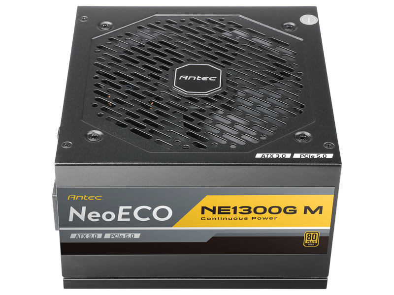 ANTEC NeoECO Series NE1300G M ATX3.0, 1300W Full Modular PSU, 80 PLUS Gold