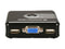IOGEAR 2-Port Compact USB VGA KVM with Built-in Cables, GCS42UW6