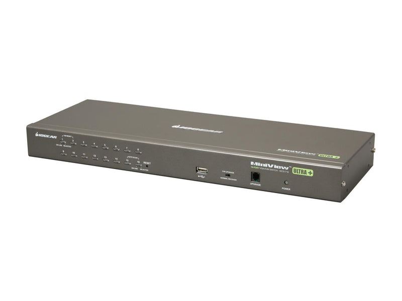 IOGEAR 16-Port USB PS/2 Combo KVM Switch GCS1716