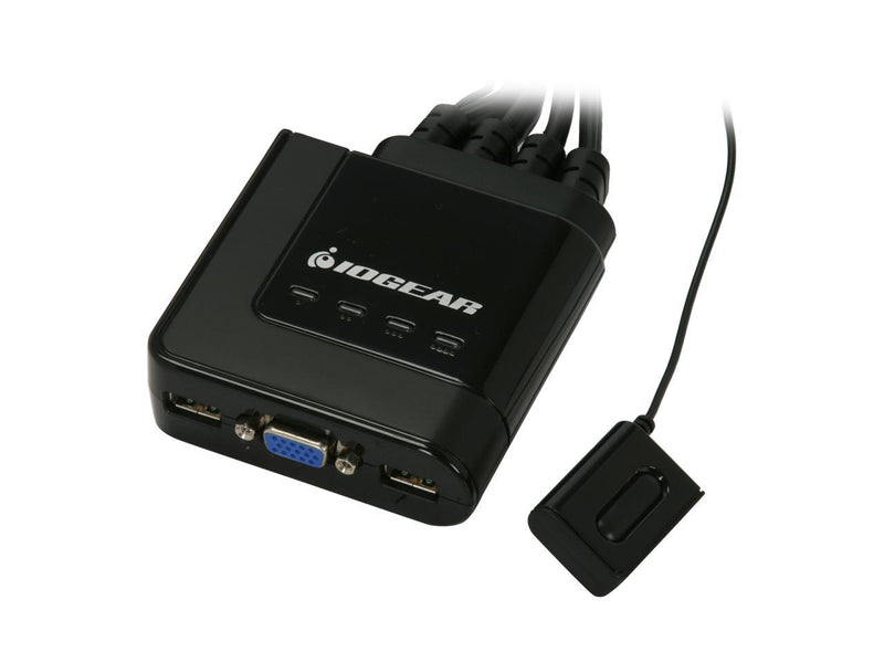 IOGEAR GCS24U 4-Port USB VGA KVM Cable Switch