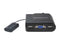 IOGEAR 2 Port USB Cable KVM Switch with Audio and Mic, GCS72U