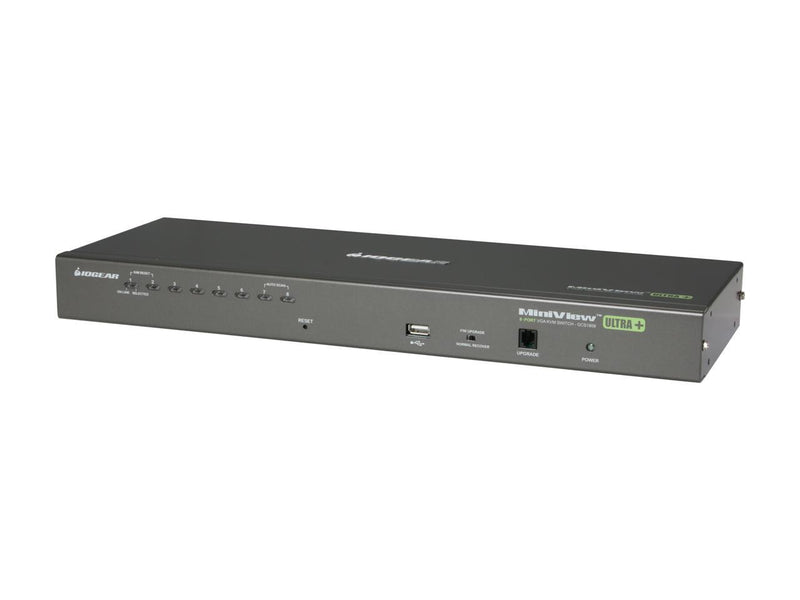IOGEAR GCS1808KITU 8-Port USB PS/2 Combo VGA KVM Switch with USB KVM Cables