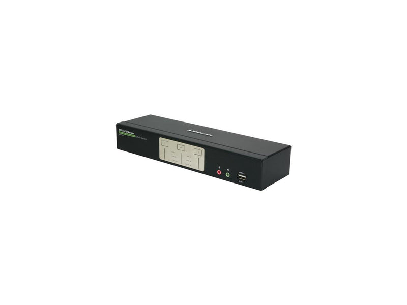 IOGEAR GCS1642 2-Port Dual View Dual Link DVI KVMP Switch with Audio