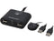 IOGEAR 2 Computer 4-Port USB 2.0 Peripheral Sharing Switch, GUS402