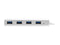 IOGEAR met(AL) USB 3.0 4-P Hub - USB - External - 4 USB Port(s) - 4 USB 3.0