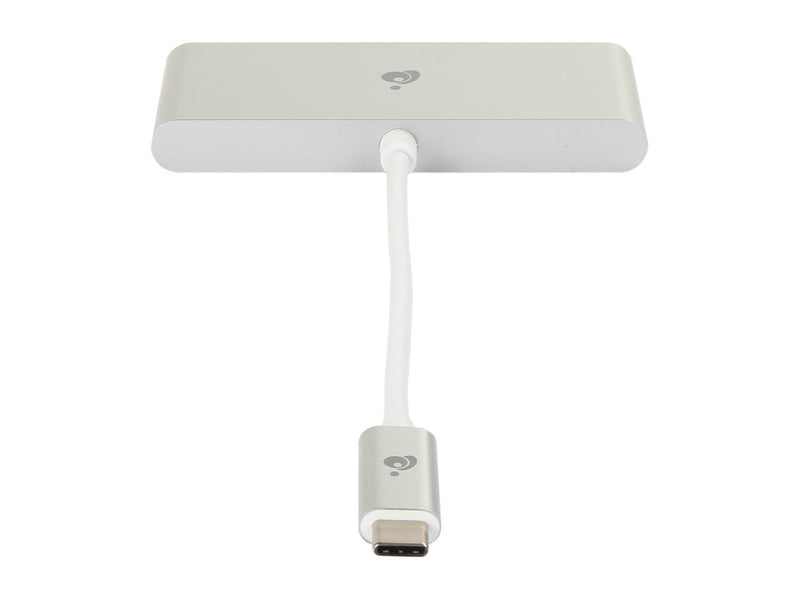IOGEAR GUH3C4PD USB-C to 4 Port USB-A Hub with Power Delivery Pass-Thru