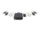 IOGEAR GCS52DP 2-Port USB DisplayPort Cable KVM Switch