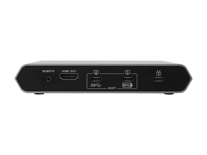 KVM 2-Port USB-C - IOGEAR 2 USB-C/Thunderbolt 3 Devices - 2 USB 3.1, Up To 5Gbps