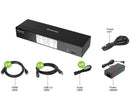 IOGEAR GCS1934H 4-Port 4K KVMP Switch with HDMI Connection, USB 3.0 Hub, and